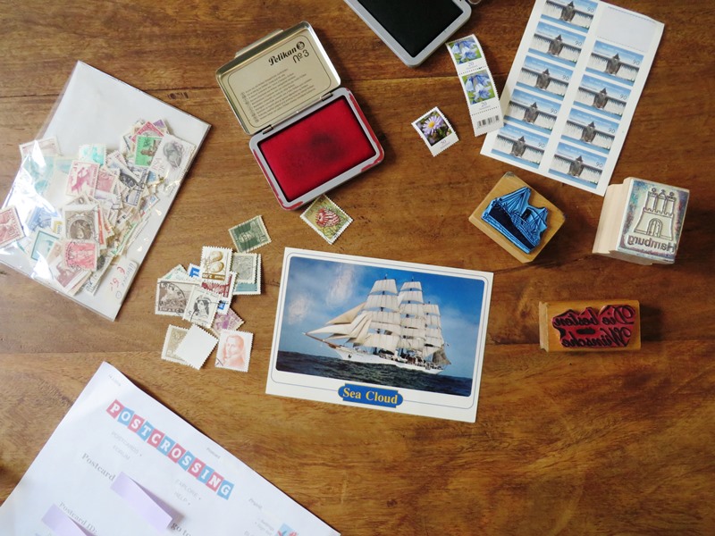 postcrossing karte