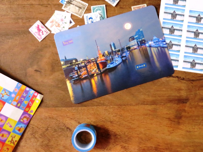 postkarte bearbeiten