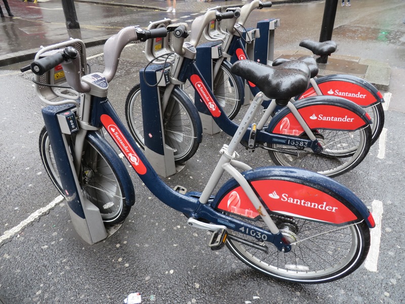 Anleitung Stadtrad London Santander Cycle