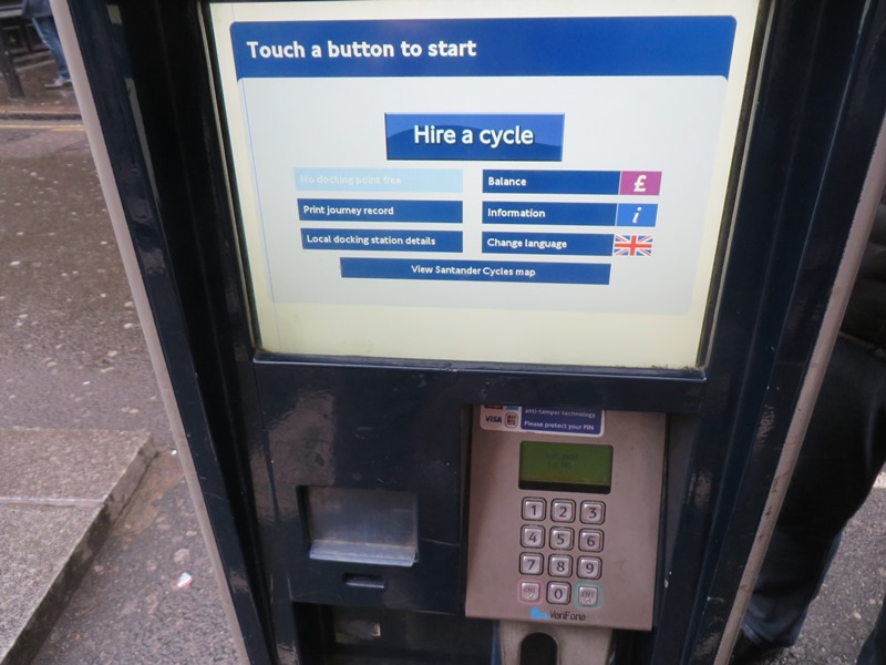 Anleitung Stadtrad London Santander Cycle