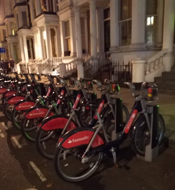 Stadtrad in London ausleihen