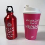eigene trinkflasche kaffeebecher kreuzfahrt reise packliste
