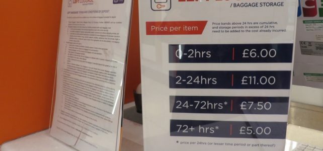preise gepäckaufbewahrung heathrow