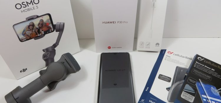 Huawei P30 Pro und DJI Osmo Gimbal