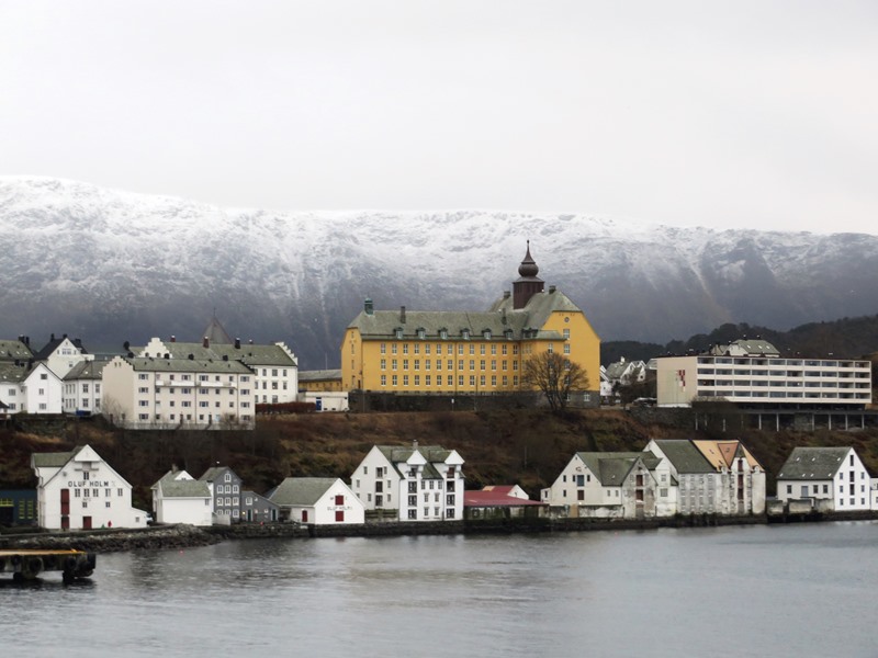 Anfahrt Alesund