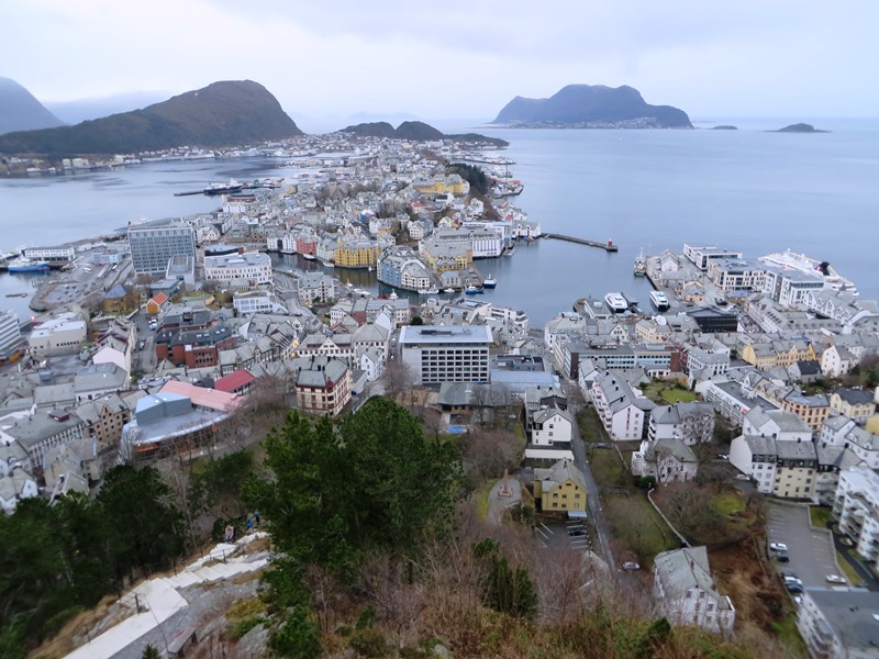 Aksla Alesund Ausblick