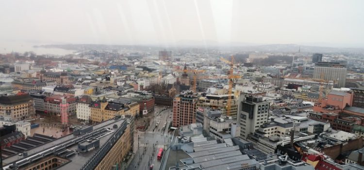 Rundumblick: Aussicht über Oslo