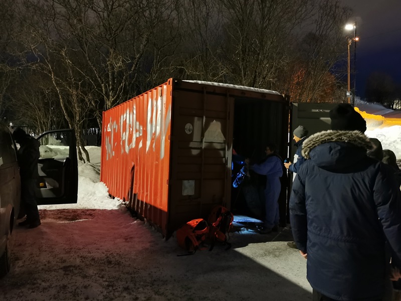 container ausrüstung tromso outdoor 