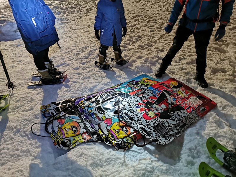 toboggan hurtigruten ausflug tromsö