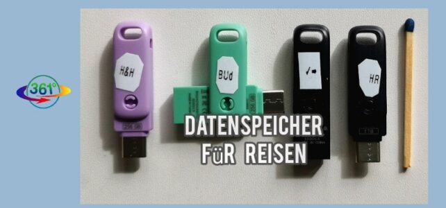 Dateiensicherheit und speichern auf Reisen
