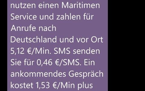 Vorsicht Achtung MCP Norway Funknetz auf See