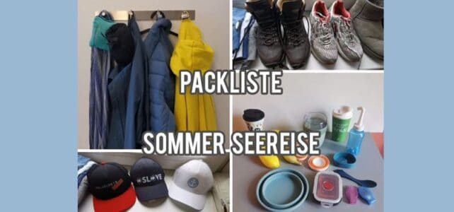 Packliste Sommer in Norwegen mit Hurtigruten Packliste Empfehlung Hurtigruten Sommer Jessica Kirsten